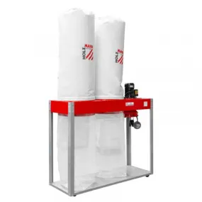 Holzmann Aspirateur à copeaux de bois 2 x 180 litres - 400 V - 2200 W